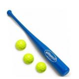 BLITZBALL Starter Pack - Includes (3) Official Brand Balls & (1) Power Bat - Made in USA