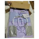 Versatile Foldable Pilates Board - Multi-Purpose Reformer Set for Home Workouts, Ideal for Beginners & Sliding Board Pilates Exercises, 5-in-1, Purple