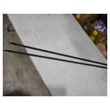 Metal Rebar Stakes 40 Inch 2 Pack
