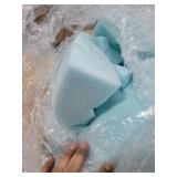 ViscoSoft 3 Inch Memory Foam Mattress Topper Twin XL - Select High Density Ventilated Extra Long Mattress Pad