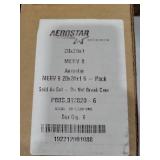 Aerostar 20x20x1 MERV 8 - 6 Count - High Efficiency Pleated HVAC, Furnace & Air Conditioner Filters - Removes Dust, Lint, Mold & Allergy-Causing Pollen