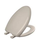 Bemis Classic Colors Slow Close Toilet Seat, Easy Clean Hinges and Durable Plastic Seat, Made in USA, Elongated, Blush