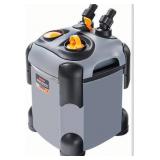 SUNWEN Aquarium External Ultra-Quiet Canister Filter, Fish Tank Water Circulation Filter with Filter Media 171/225/266/317/397GPH