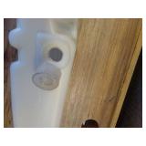 Radiator Overflow Reservoir Bottle Coolant Surge Expansion Tank with Cap for Ford Truck F600 F700 F800 1980-1998 F6HZ-8A080-B F5HT-8A080-HA (BROKEN) - Retail: $70