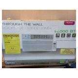 14,000/13,600 BTU 230/208 Volts Electronic Controlled Through The Wall Air Conditioner Cools 700 Sq. Ft. in White - Retail: $587