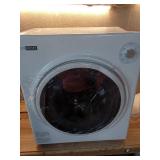 3.5 cu.ft 110V 1500W White Electric Compact Portable Laundry Dryer - Retail: $280