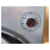 3.5 cu.ft 110V 1500W White Electric Compact Portable Laundry Dryer - Retail: $280