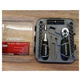 Husky H46PCSTS Stubby Wrench and Socket Set (46-Piece) (Missing Key) - Retail: $53