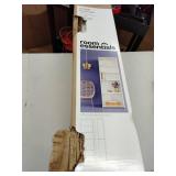 5 Shelf Bookcase White - Room Essentials: Modern Style, Wood Composite, Open Shelving, 71.18\" Tall  (SEE PIC #2)- Retail: $70