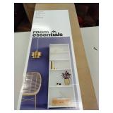 5 Shelf Bookcase White - Room Essentials: Modern Style, Wood Composite, Open Shelving, 71.18\" Tall  (SEE PIC #2)- Retail: $70