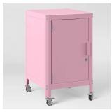 Metal Rolling Locker Storage Cabinet with Lock- Room Essentials - Retail: $60