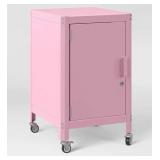Metal Rolling Locker Storage Cabinet with Lock- Room Essentials - Retail: $60