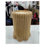 Scalloped Rattan Accent Table - Threshold designed with Studio McGee Fully Assembled - Retail: $170