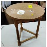 Scalloped Accent Table Light Oak - Threshold designed with Studio McGee - Retail: $160