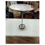 Modern Pedestal Side Table - Room Essentials - Retail: $40