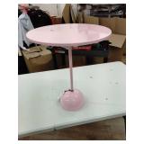Modern Pedestal Side Table - Room Essentials - Pink
