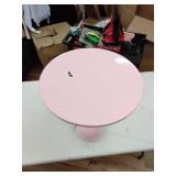 Modern Pedestal Side Table - Room Essentials - Pink