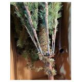 Pre-lit Noble Fir Artificial Christmas Tree - Retail: $299