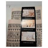 Decorative Dish Drying Mat Set of 4