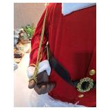 Traditional Life-Size Santa Claus Display Figure - Retail: $150