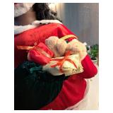 Traditional Life-Size Santa Claus Display Figure - Retail: $150