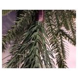 Artificial Pine Tree in Woven Basket