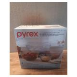 Pyrex Mix Colors Glass Mixing Bowl Set with Lids  Nesting Storage Bowls, Microwave, Freezer & Dishwasher Safe (SEE DETAILS) - Retail: $50