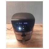 Gourmia Air Fryer Oven Digital Display 6 Quart Large AirFryer Cooker 12 Touch Cooking Presets, XL Air Fryer Basket 1500w Power Multifunction Stainless Steel FRY FORCE 360Â° (6 QT) - Retail: $70