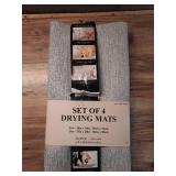 set of 3 drying mats