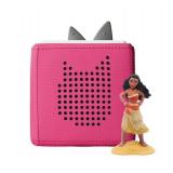 tonies Disney Toniebox 1 Audio Player Starter Set for Kids with Moana, 2.4 Ghz, Age Group 3+, Pink - Retail: $135