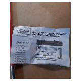 Rawlings 5 Ft X 5 Ft Deluxe Instant Net (ONE PIECE IS BROKEN)- Retail: $90