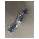 Modern Black Two-Tier Console Table