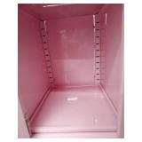 Metal Rolling Locker Storage Cabinet with Lock- Room Essentials Pink - Retail: $125