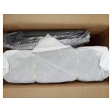 Memory Foam Filled Bean Bag Chair with Corduroy Cover Cream - Room Essentials - Retail: $85