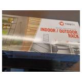 Black Anthracite 5-Tier Steel Wire Shelving Unit (48 in. W x 72 in. H x 18 in. D) - Retail: $149