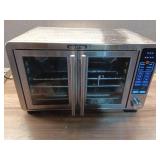 Gourmia XL Digital Air Fryer Toaster Oven with Single-Pull French Doors - Retail: $190