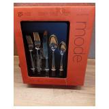 Gourmet Settings 20-Piece Stainless Steel Flatware Set Mode