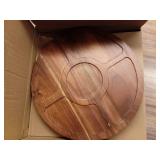 over&back, 6 Piece - Food Side Dip Server Lazy Susan - Retail: $58