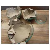 Pyrex Colors Glass Mixing Bowl Set with Lids  Nesting Storage Bowls, Microwave, Freezer & Dishwasher Safe (MISSING LIDS) - Retail: $53