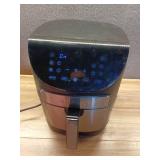 Gourmia GAF798 Digital Air Fryer - No Oil Healthy Frying - 10 One-Touch Cooking Functions - Guided Cooking Prompts - Easy Clean-Up - 7-Quart Basket - Retail: $60