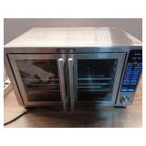 Gourmia XL Digital Air Fryer Toaster Oven with Single-Pull French Doors - Retail: $190