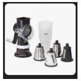 Manual Kitchen Food Grater Set with Stand