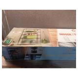 Black Anthracite 5-Tier Steel Wire Shelving Unit (48 in. W x 72 in. H x 18 in. D) - Retail: $149