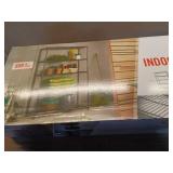 Black Anthracite 5-Tier Steel Wire Shelving Unit (48 in. W x 72 in. H x 18 in. D) - Retail: $149