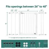 Babelio Baby Gate for Doorways and Stairs, 26