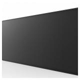 KTRIO Large Gaming Mouse Pad with Stitched Edges, Oversized Mousepad with Superior Micro-Weave Cloth, Non-Slip Base, Water Resist Keyboard Pad, Desk Pad for Gamer, Office & Home, 47.3 x 23.6 in, Black