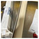 YSAGi Leather Desk Protector, Office Mat, Large Mouse Mat, Non-Slip PU Leather Blotter, Laptop Pad, Waterproof Writing Pad for Office and Home (Eggshell, 47.2\" x 23.6\")