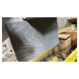 Graplife Stone Bath Mat 1 Pack Super Absorbent Diatomaceous Earth Shower Mat for Bathroom Tub, Non-Slip Fast Drying Mats Easy to Clean Gray