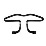 GoolRC Car Coat Hanger - Multifunctional Car Hanger for Coat, Suit, Jacket - Black Stainless Steel - Easy To Install
