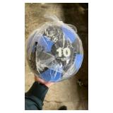 Amazon Basics Weighted Medicine Ball, 10 Pounds, Blue/Black